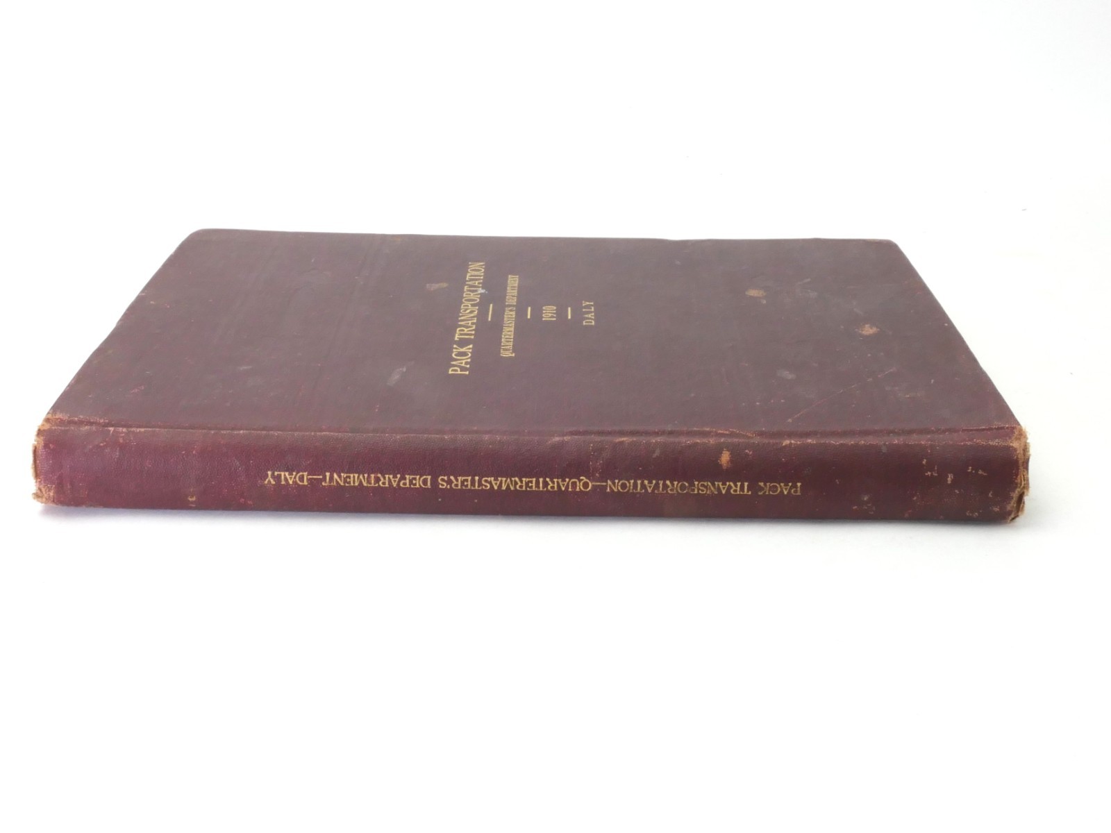 WWI US Army PACK TRANSPORTATION Quartermaster Corps 1910 Daly w/ Illustrations