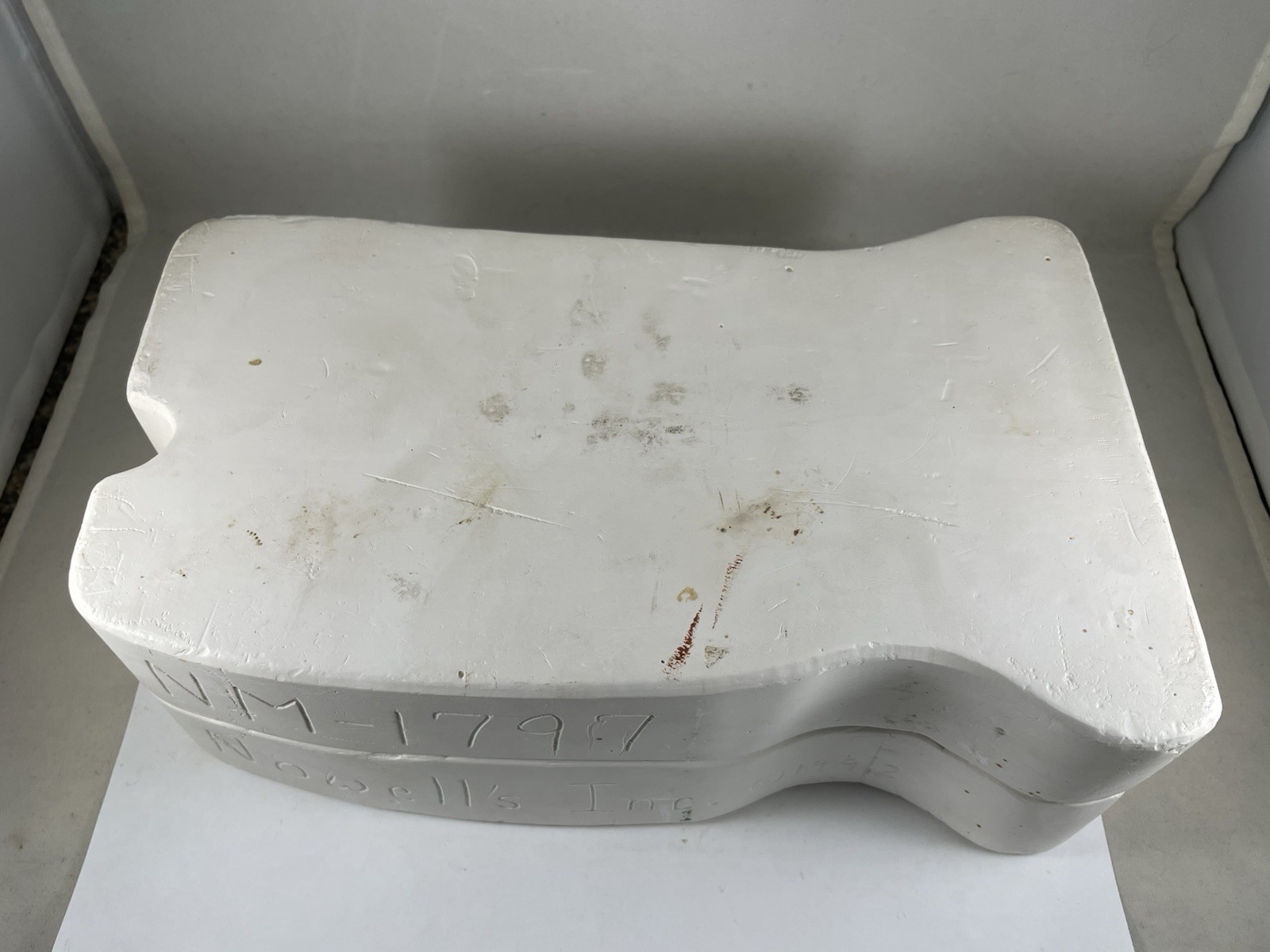 Nowell’s Inc Ceramic Casting Mold Skeleton & Mummy Figurine #NM-1797 Halloween