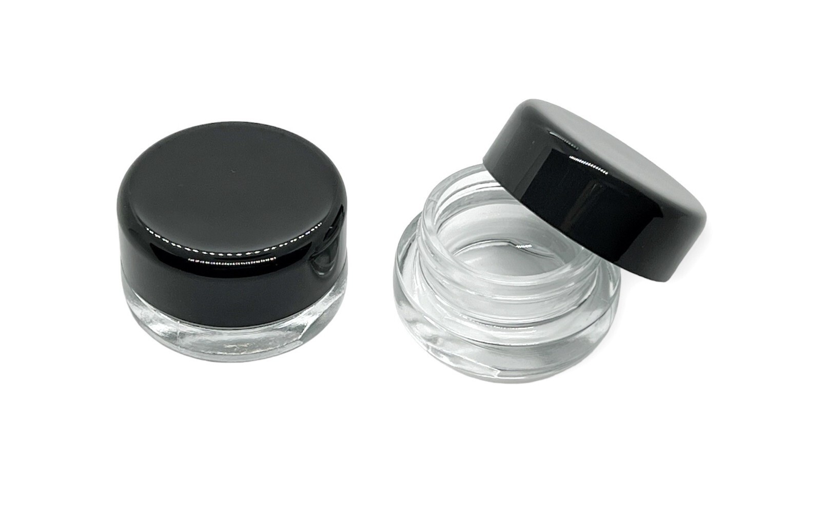 9ml Thick Glass Concentrate Jars with Child Resistant Caps: Lip Balm Makeup