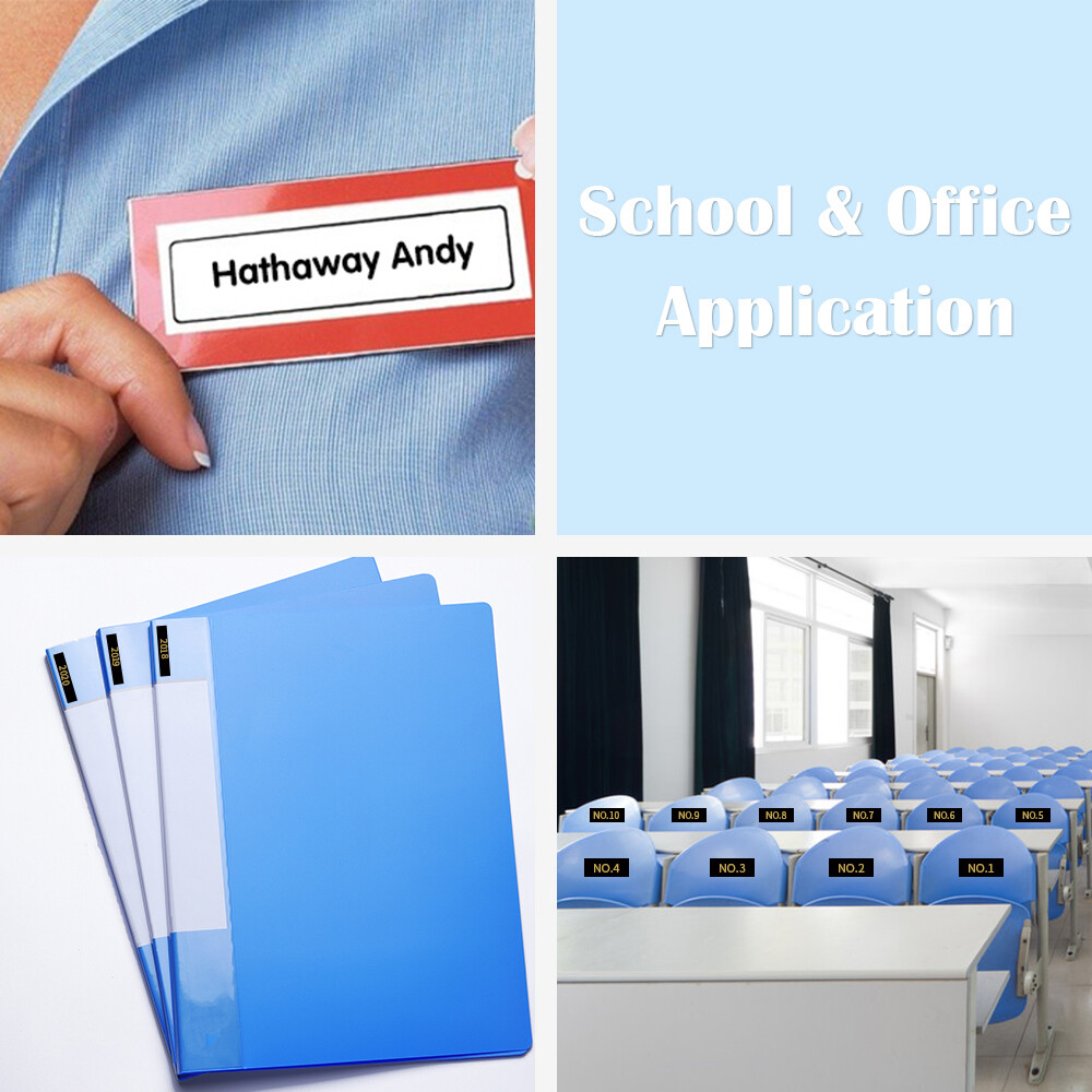 1PK Compatible with Brother PTouch Yellow Tape Strong Adhesive TZe TZ-S641 18mm