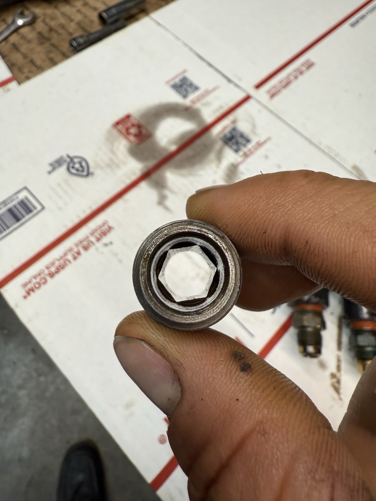 Volvo Penta oil filter adapter 3860059
