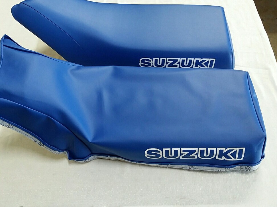 SUZUKI LT230 SEAT COVER QUAD SPORT 1987 MODEL SEAT COVER (blue) (S*-38)