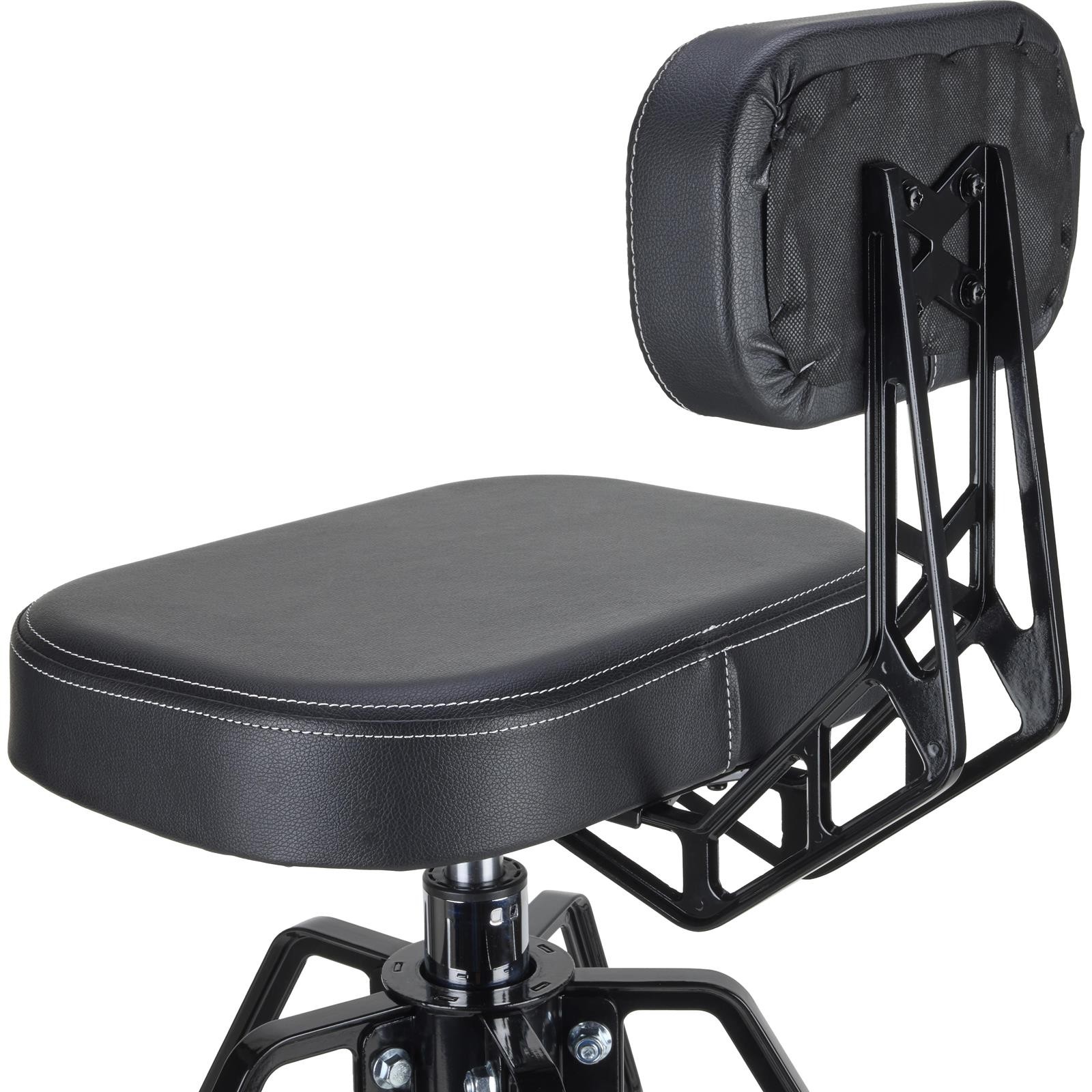 Black Flag™ Adjustable Height High Back Rolling Shop Chair