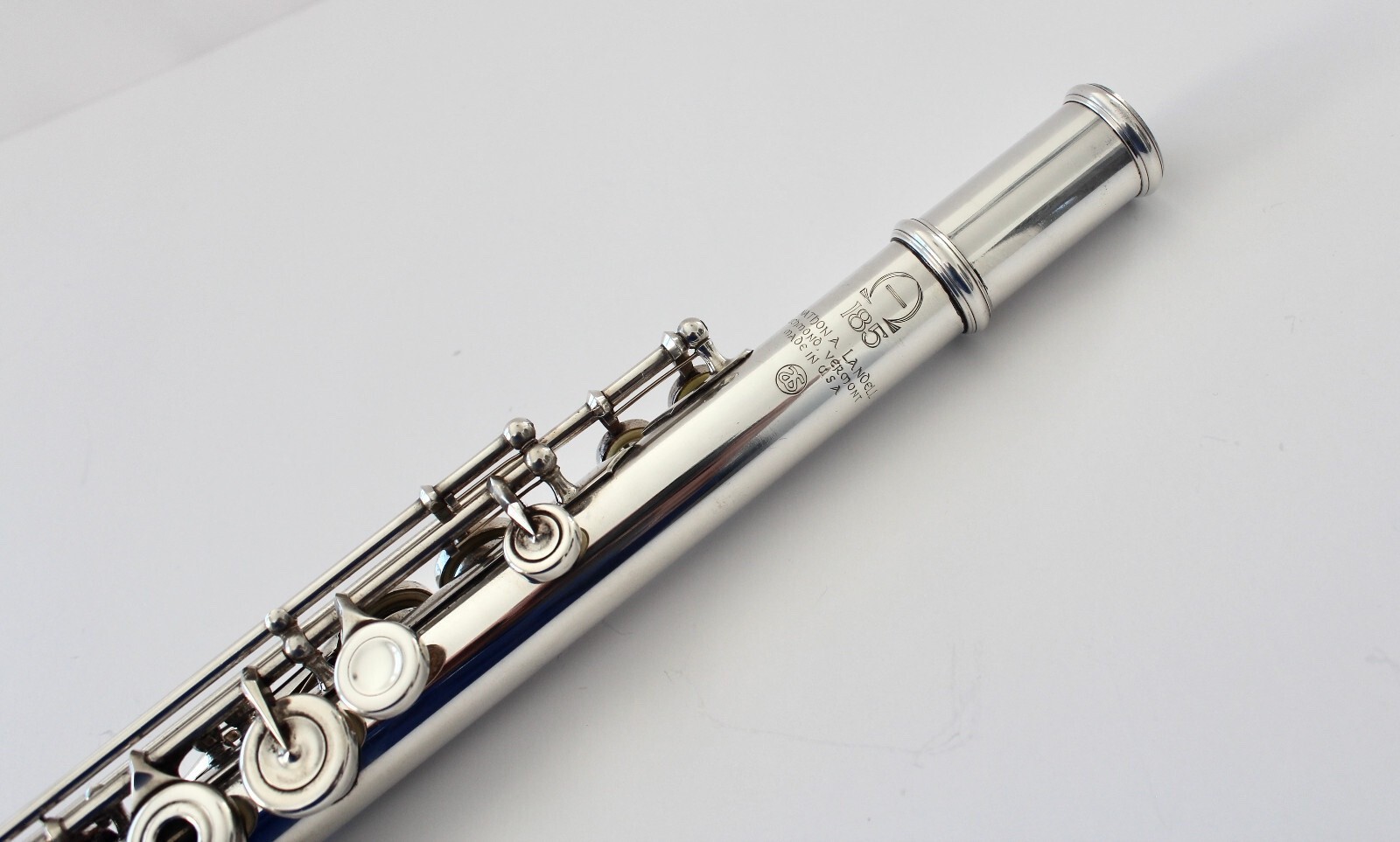 LANDELL FLUTE, PROFESSIONAL, Rare One-Piece body (only 3 made)- HIS BEST FLUTES!