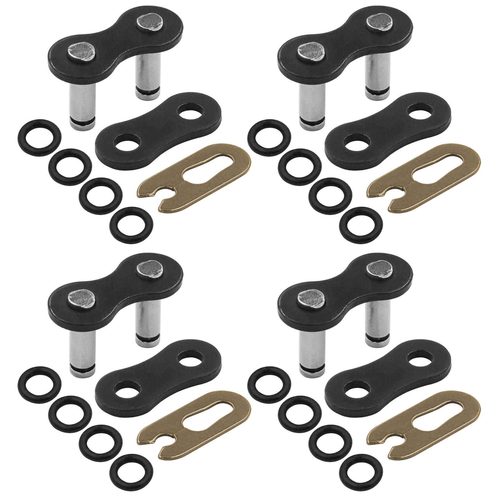 530 Chain Master Link with O Ring For Motorcycle Bike ATV Connecting Link Black