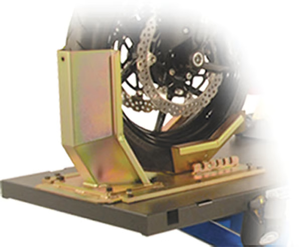 K&L Supply Air Lift Accessory - Deluxe Wheel Clamp Motorcycle ATV/UTV Dirt