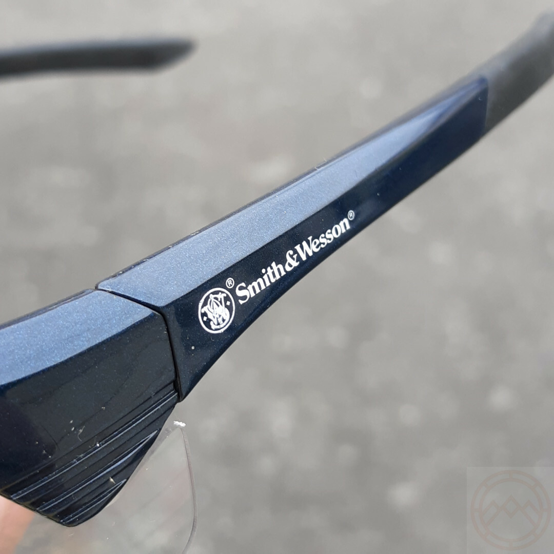 Smith & Wesson Corporal Shooting Glasses Clear Full Periphery Anti-Fog Non-Slip