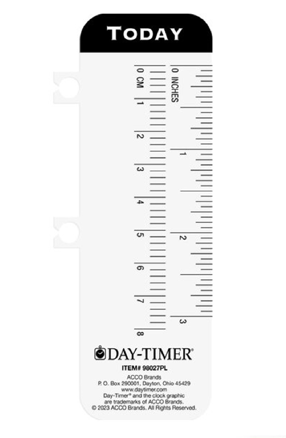 Day-Timer Jul26–Jun27, 2-Page/Day Planner Refill Pocket 3-1/2 x 6-1/2" +Extras