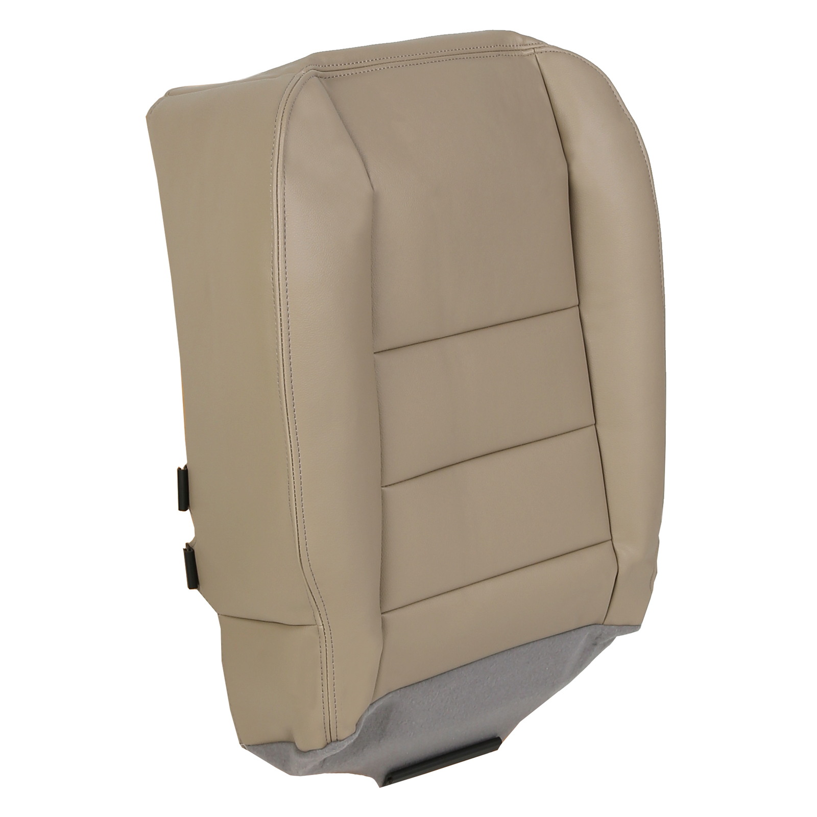 For Ford F250 F350 Super Duty 2002-07 04 05 Driver Bottom Seat Cover Tan Leather