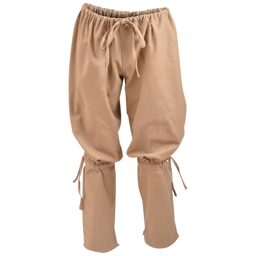Ketill Canvas Pants, Medieval Cotton Pants, Viking Pants, Ren Fair Clothing