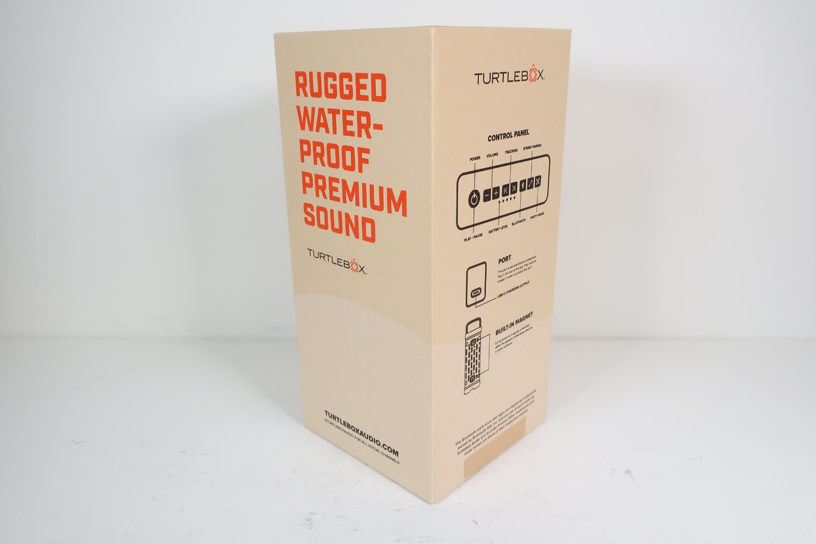 Turtlebox Ranger Loud Outdoor Bluetooth Speaker Yellow – Limited Edition NEW