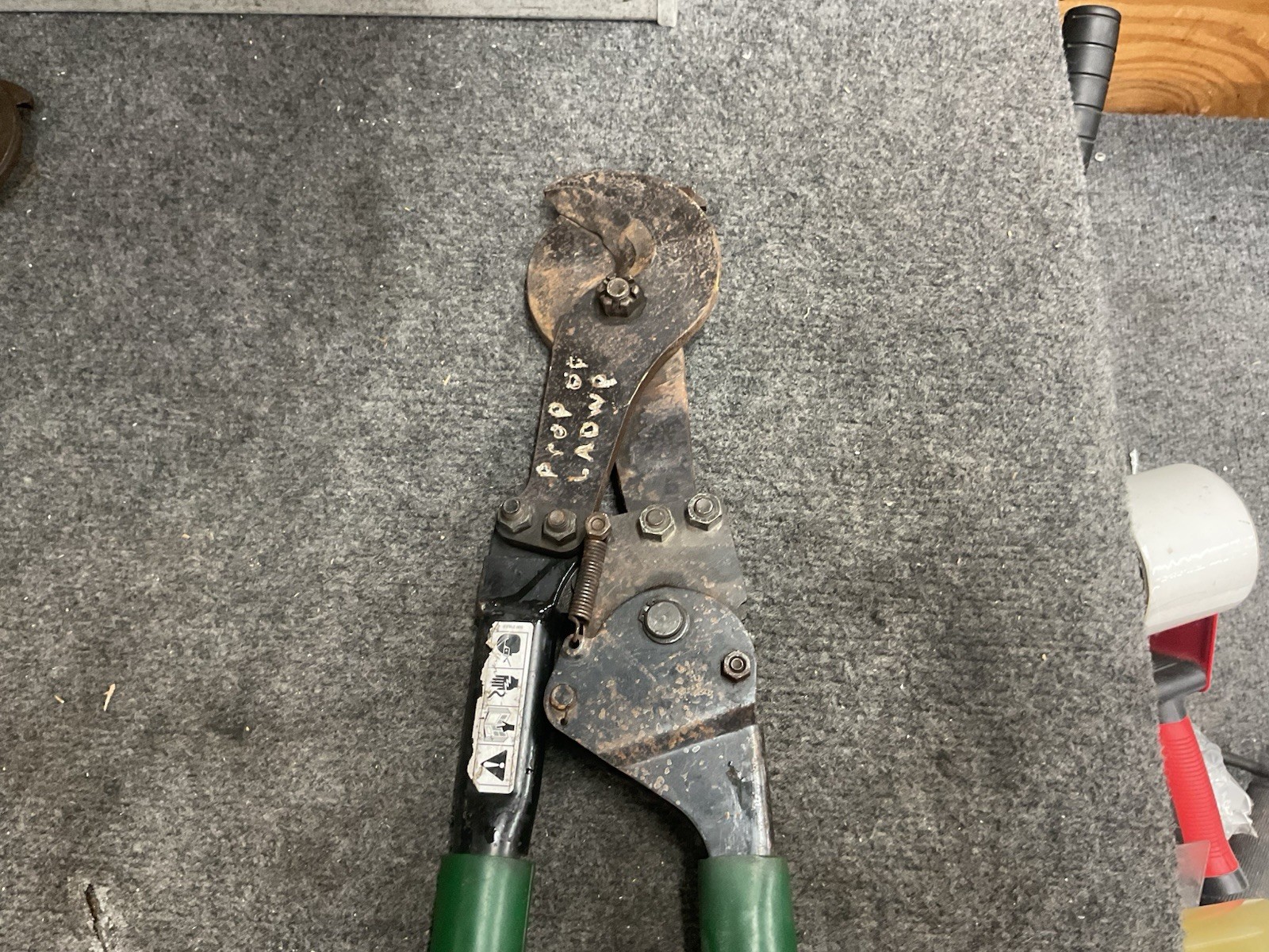 Lot of 2 Greenlee 756 Ratchet Cable Cutters