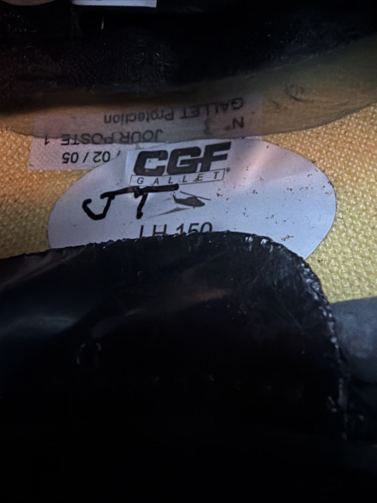 MSA Gallet LH150 Helicopter Helmet NVG - Untested