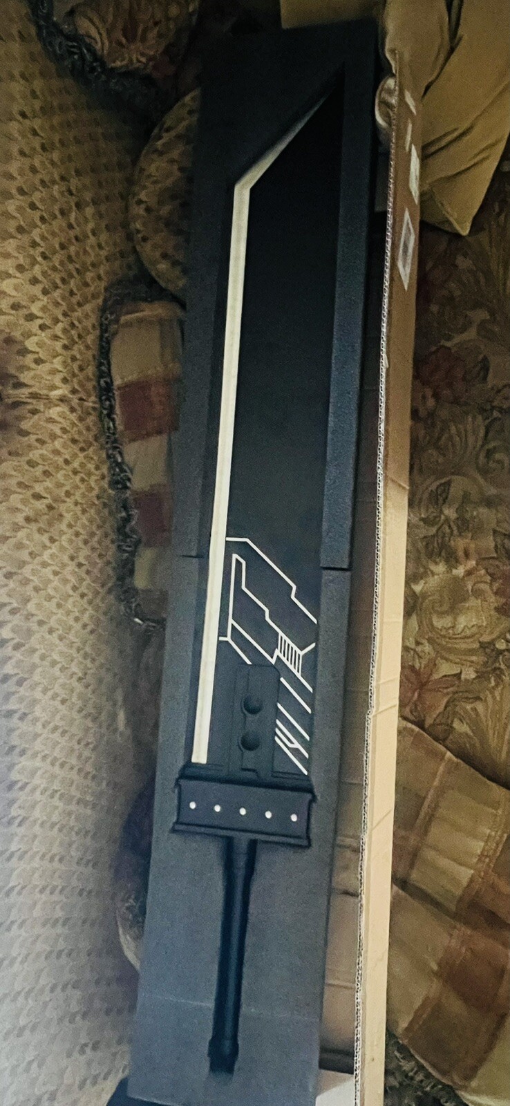 FINAL FANTASY CLOUD STRIFE BLADE STEEL BUSTER SWORD 57” — Life Size HUGE 🔥