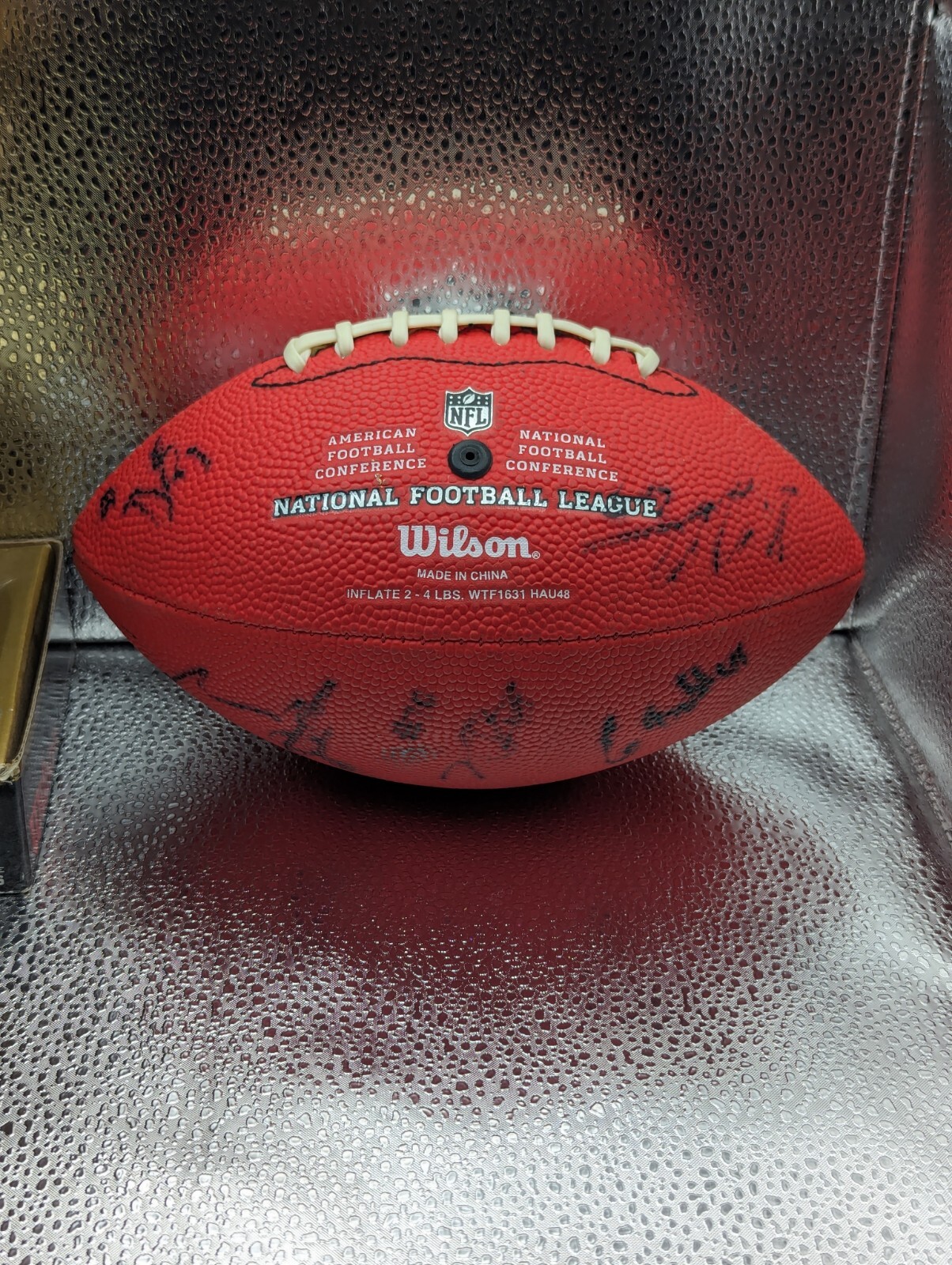 WILSON NFL GAME FOOTBALL AUTHENTIC DUKE 2008 NY Giants Replica