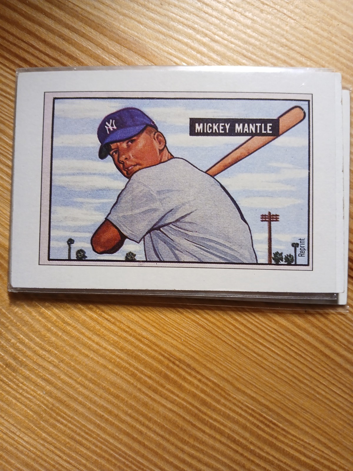 Mickey Mantle Bowman 20 card lot Reprints 1951/1953