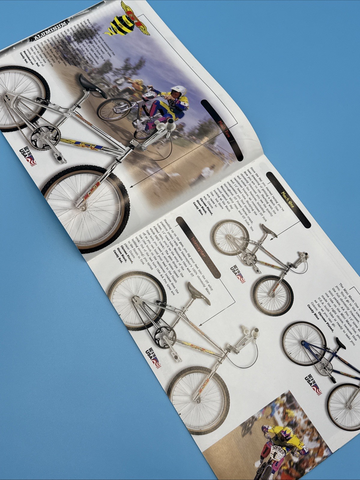 1996 GT DYNO BMX Freestyle Bicycle Catalog Mid-School 22 Pages AWESOME!