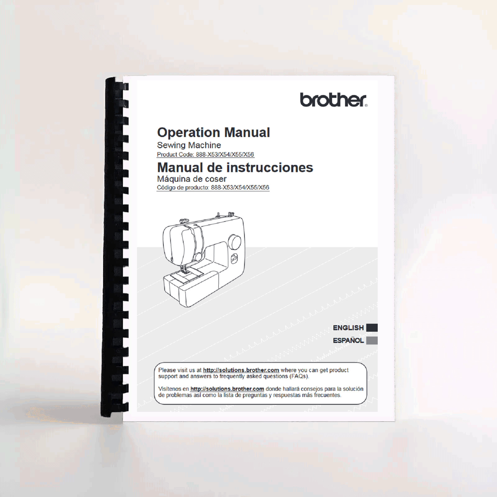 Brother JX2517 Instruction Manual