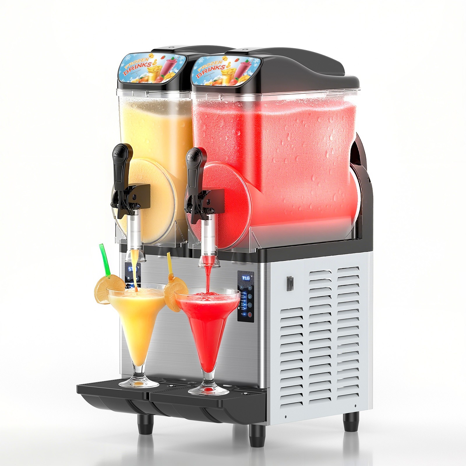 30L Commercial Slushie Machine Margarita Wine Frappe Slush Frozen Drink Machines