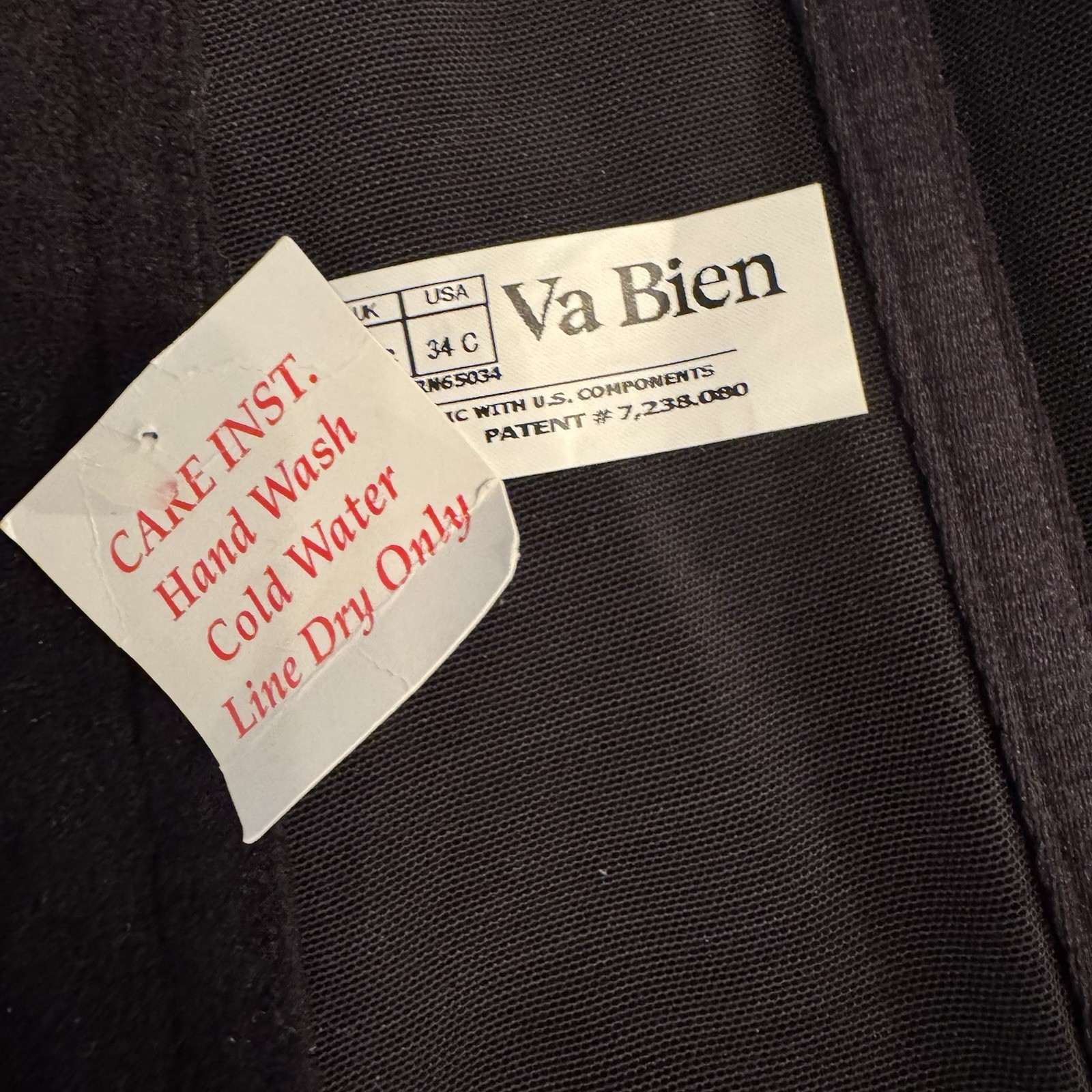 Va Bien 1503 Ultra Lift Hourglass Bustier with Garters 34 C Black NEW