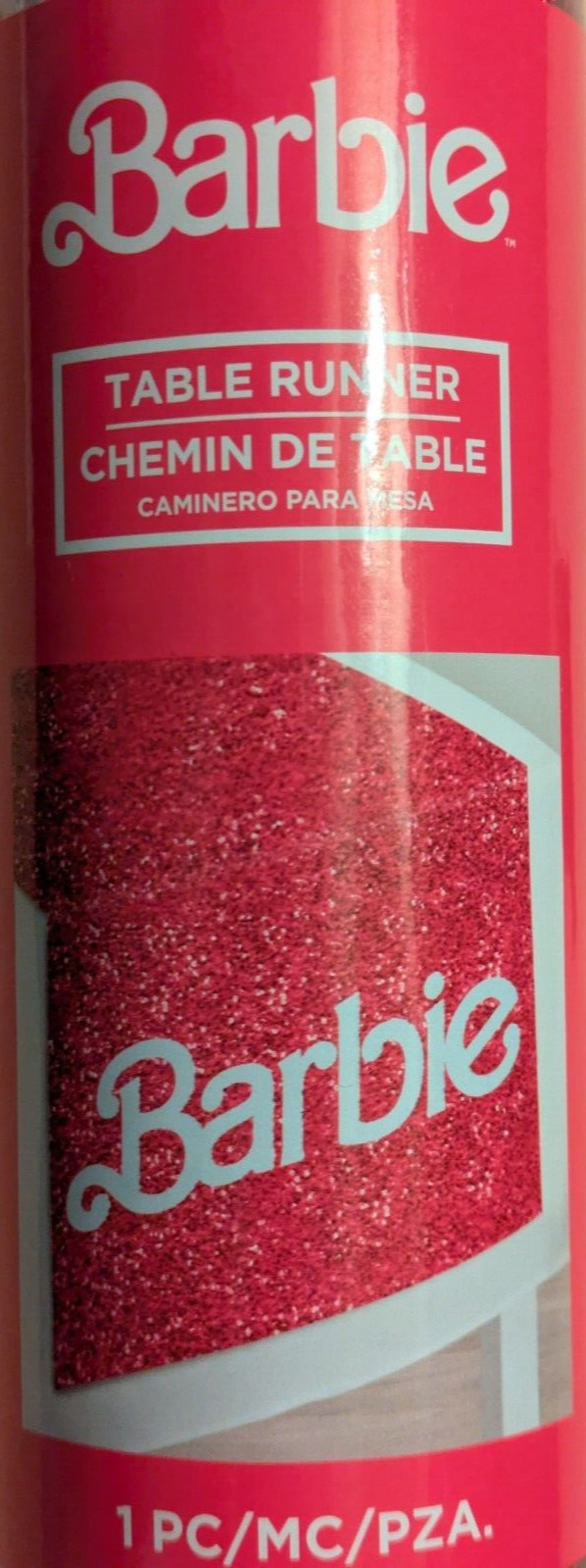 BARBIE Table Runner For Parties Decoration - NEW