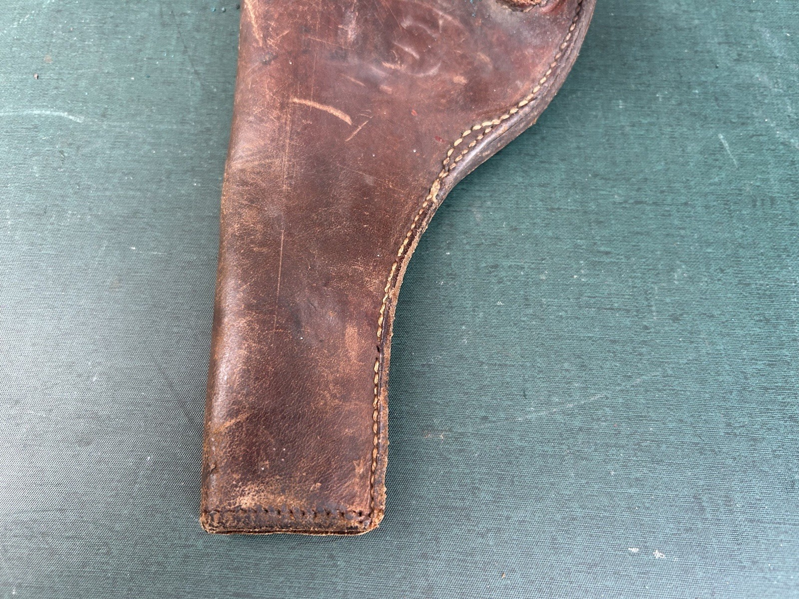 WWI US COLT / SMITH & WESSON MODEL 1917 REVOLVER HOLSTER-MARKED W O D 1918