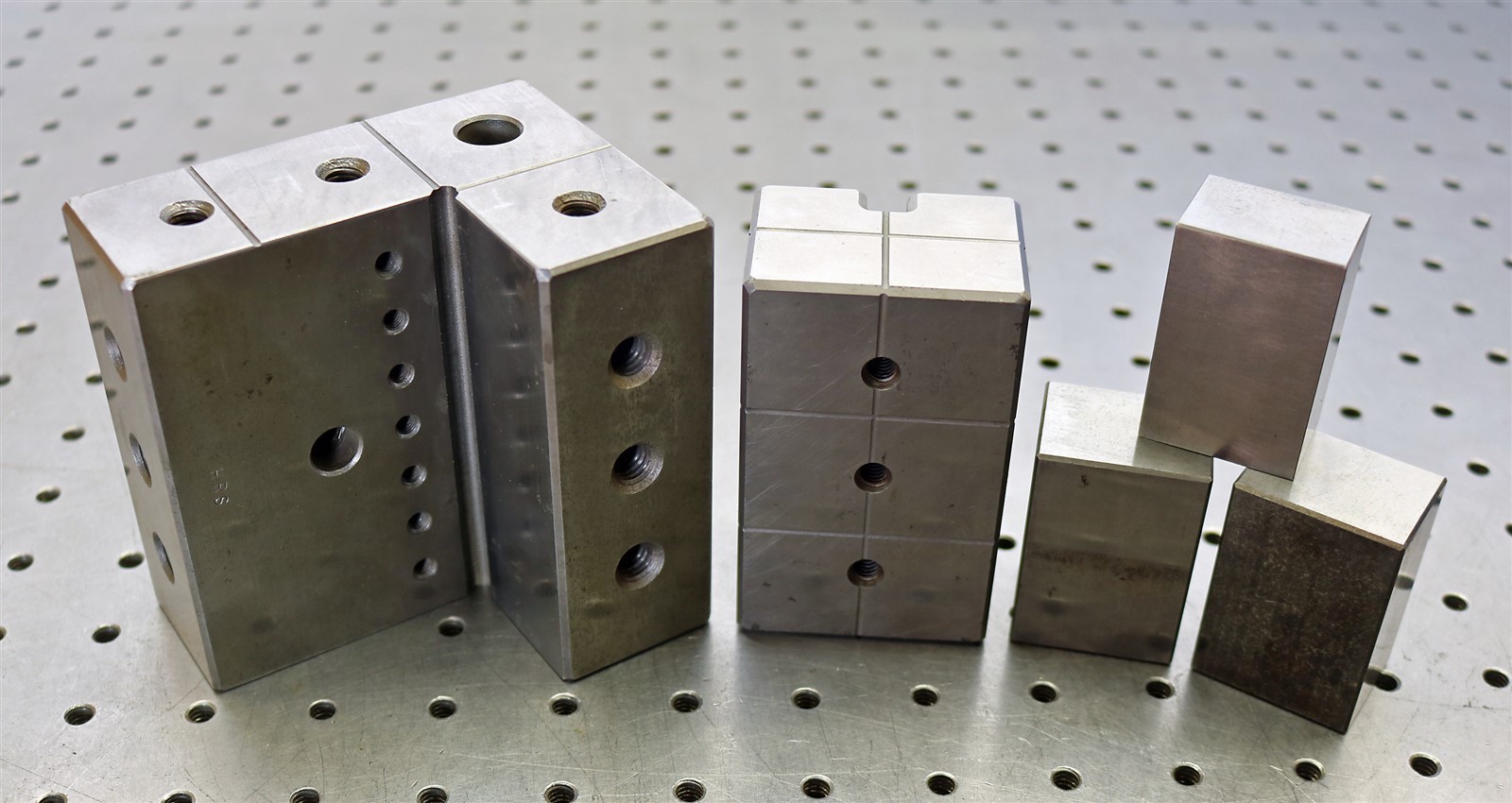 Lot Of Toolmaker Made Blocks, Fixtures, Grinding, Hardened & Ground - - E2866