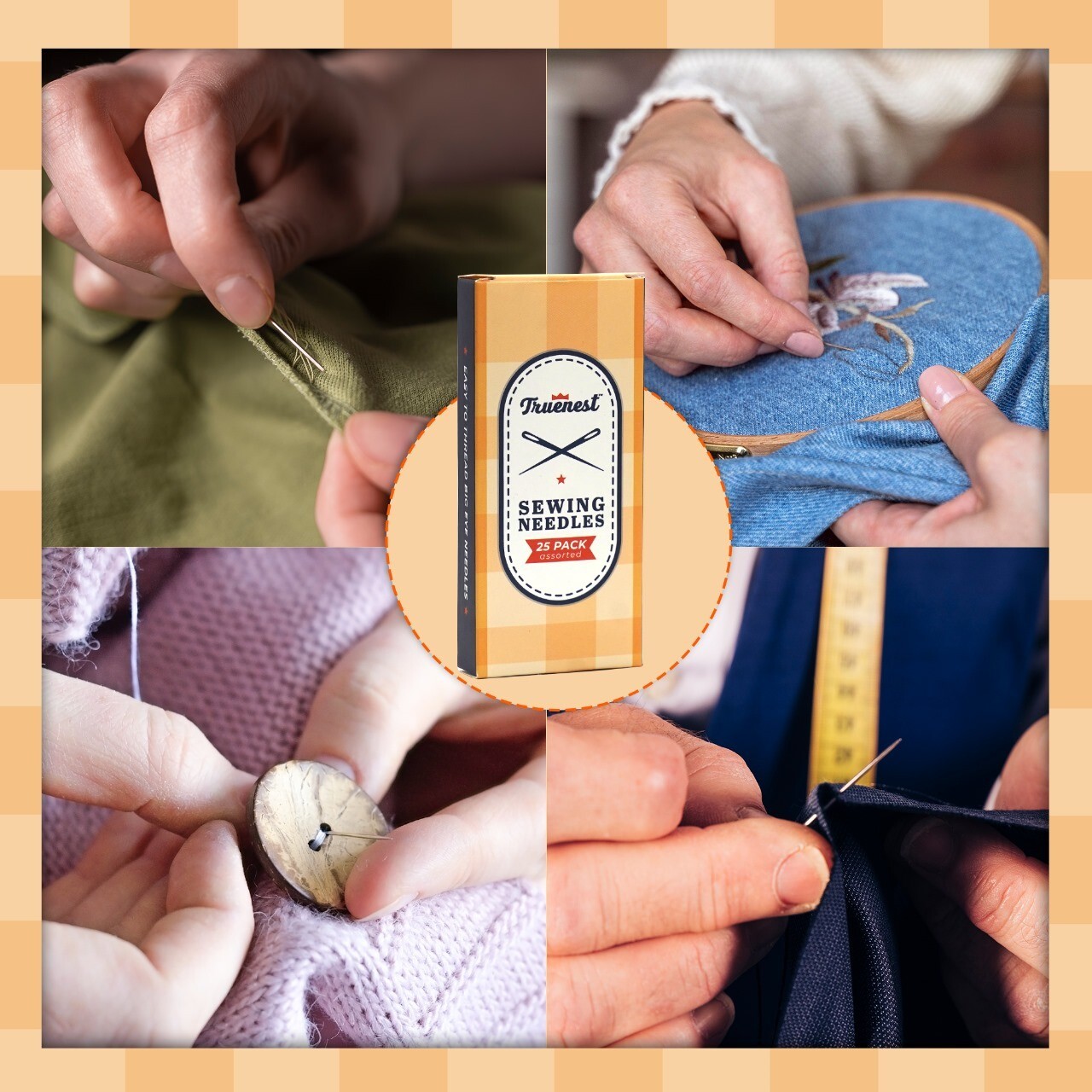 large eye sewing needles