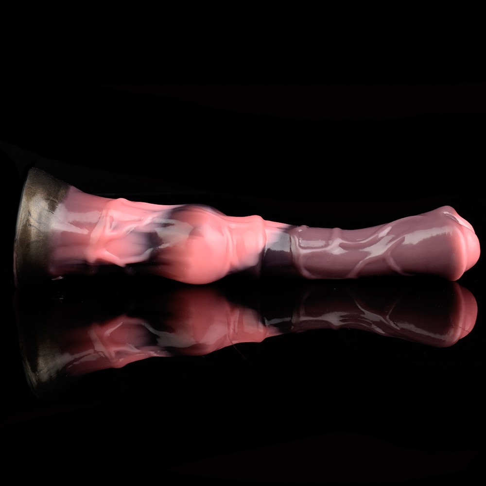 9.8" Long Thin Dildo Fantasy Monster Penis Suction Cup Silicone Cock Adult Toys