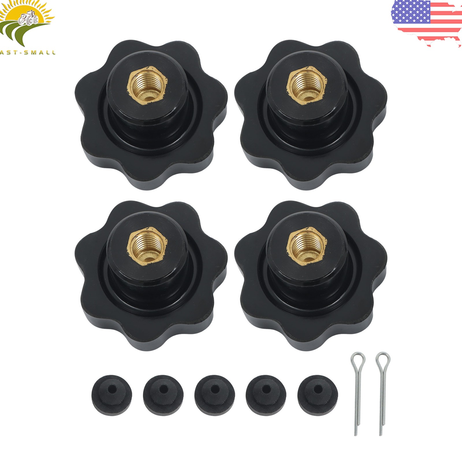 Orange Tractor Tuff Canopy 52" × 52" For 2" x 2" or 2" x 3" Rops Mower Umbrella