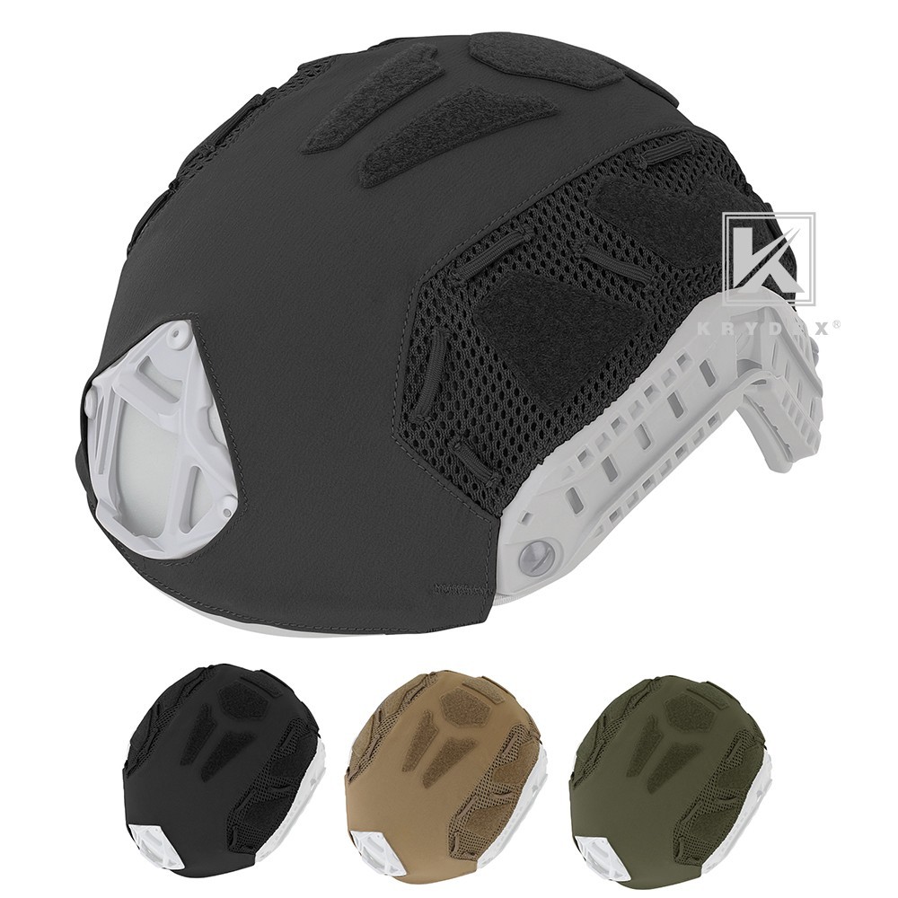 KRYDEX Tactical Helmet Cover for Fast Helmet M L XL Maritime Helmet Paintball
