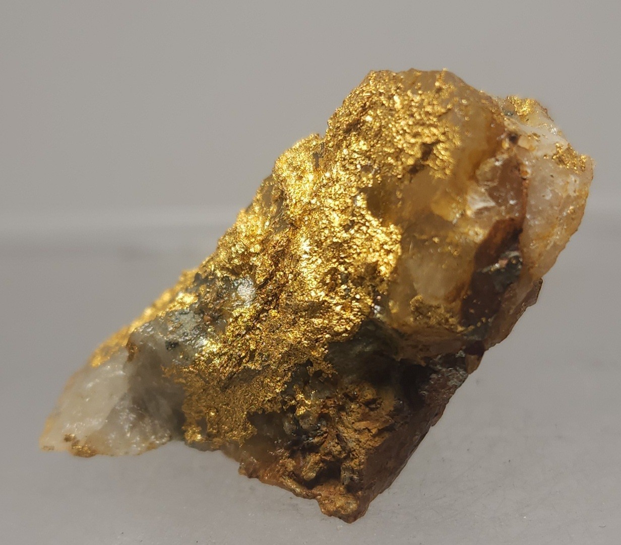 Gold Ore Specimen 18.1g Malleable Gold Tellurides From Ontario 622 Was $149