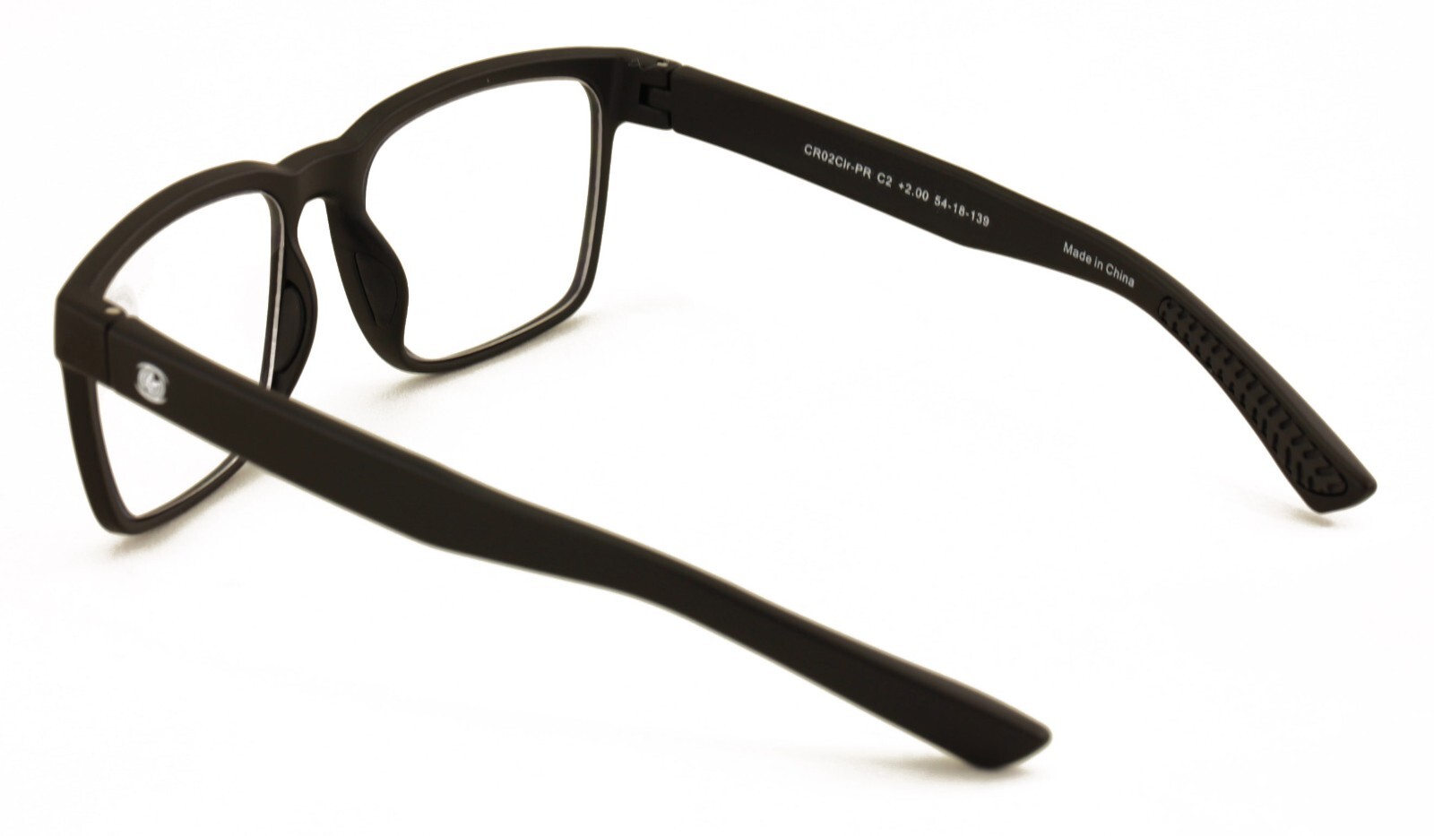 Men Progressive Reading Glasses No Line Clear on Top Bifocals Reader Rectangular