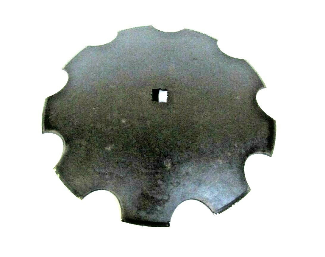 18" DISC HARROW BLADE, NOTCHED 3.5MM (9 GAUGE) 7/8" SQUARE OR 1" SQUARE AXLE