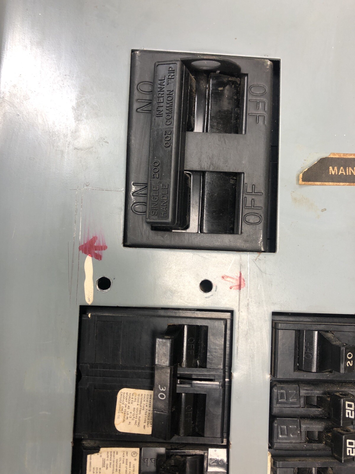 Generator Interlock Kit , Challenger 200 Amp Panel,Westinghouse 200 amp panel