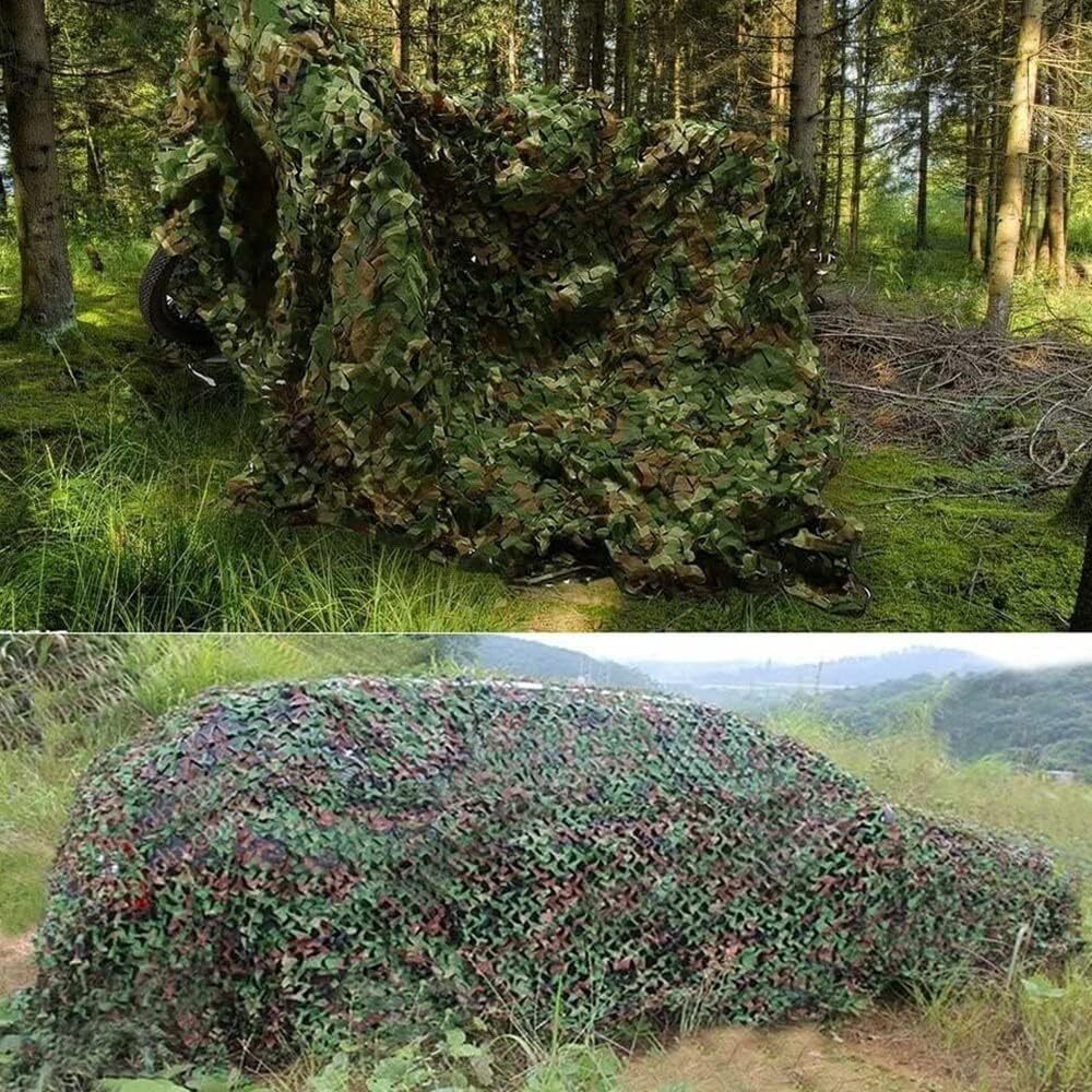Camo Netting Camouflage Net Military Woodland Camping Hunting Sunshade 13X20FT