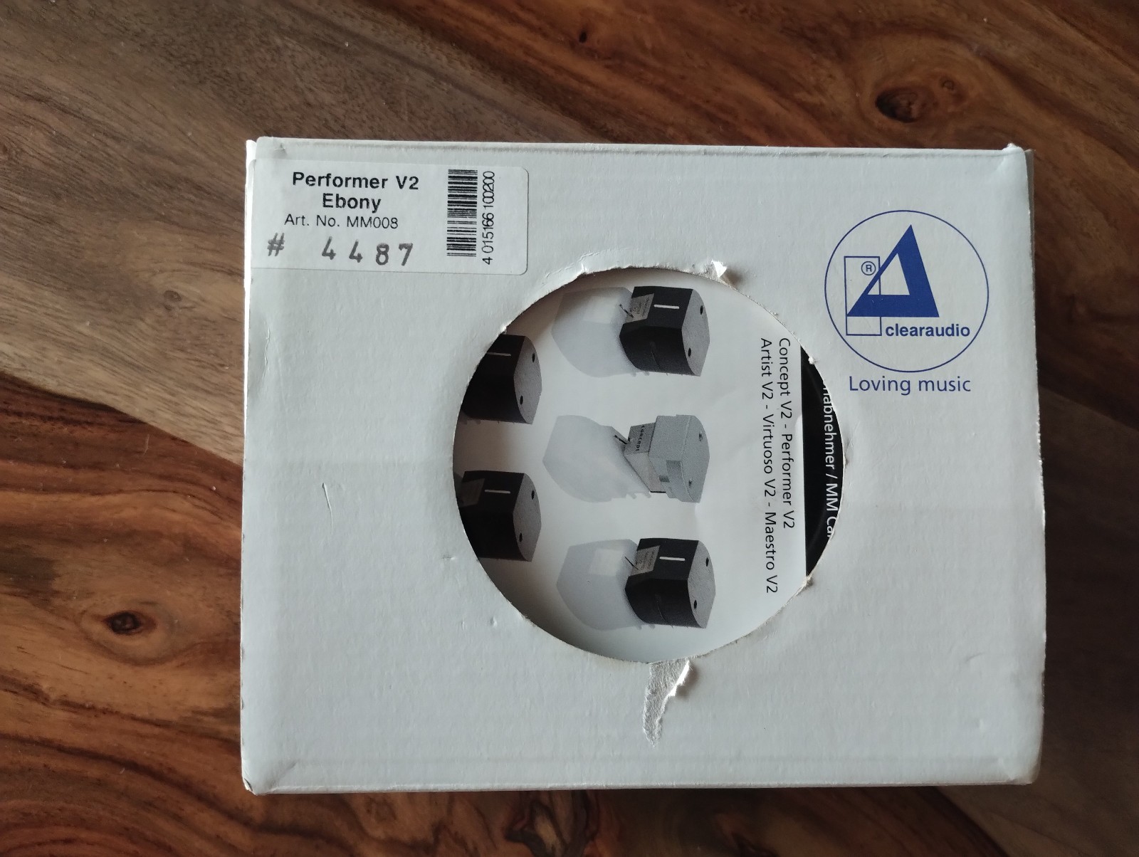 Clearaudio Performer V2 MM008 Ebony Cartridge Head