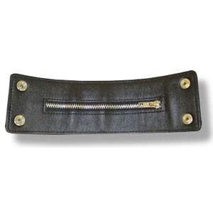 Men's Lady Gaga Nailhead Wristband One Size Black