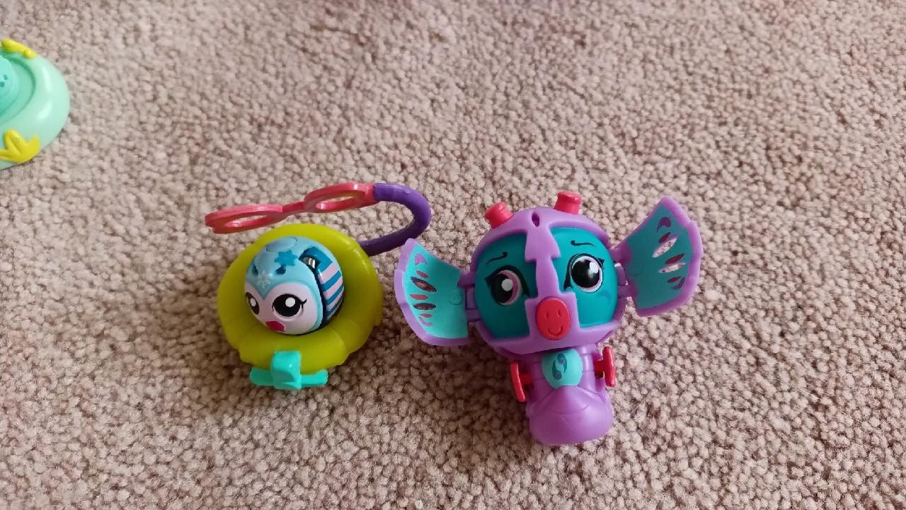 Spin Master Zoobles Mixed Lot McDonalds & Orig Giraffe Zizi Bird Daniela Seal