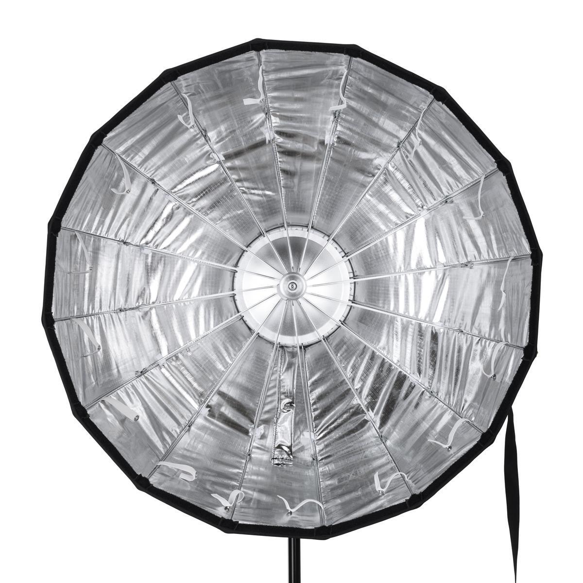 Glow EZ Lock Collapsible Silver Beauty Dish (25") #EZ-BD-25S