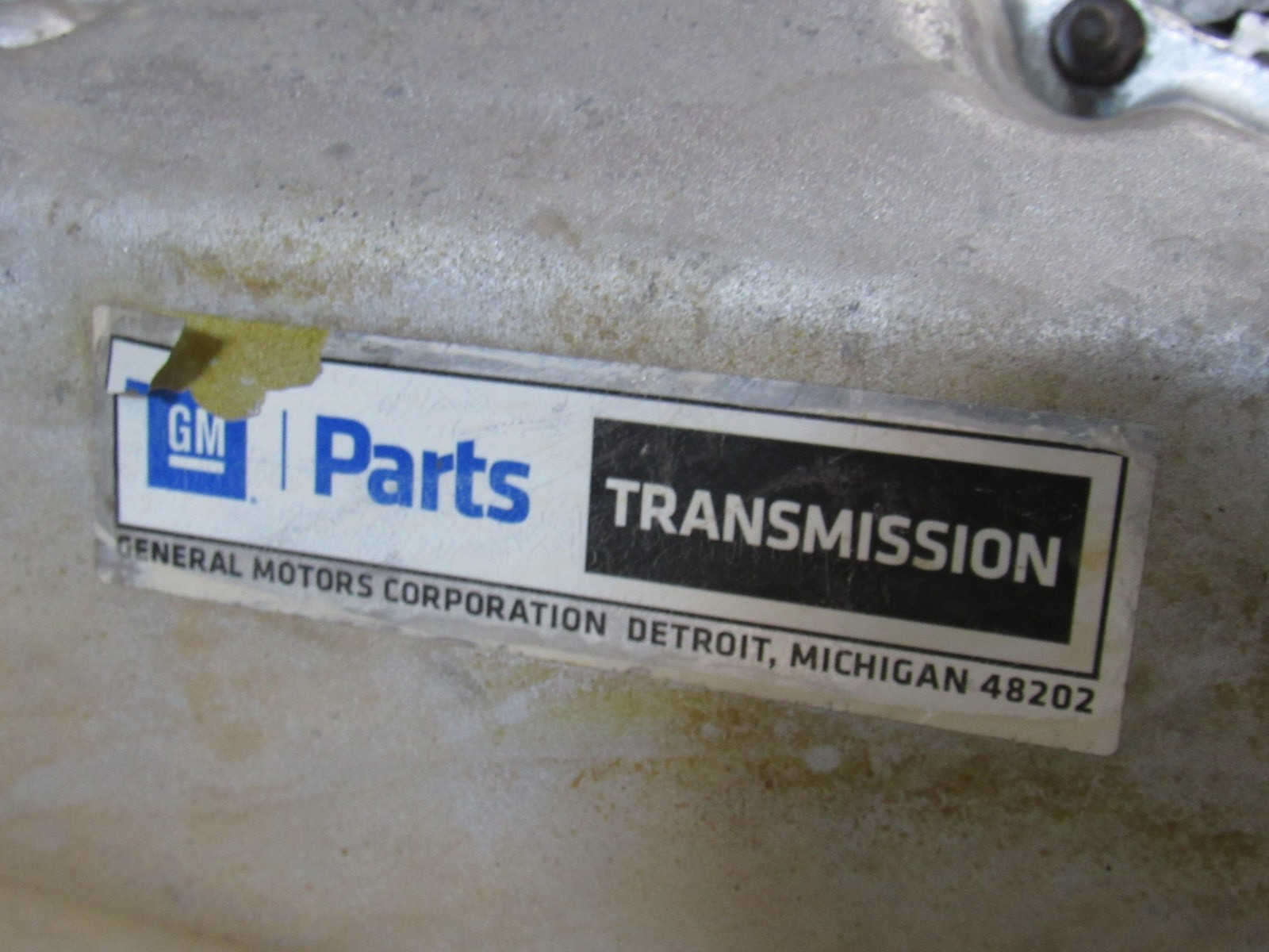 08-09 Impala SS Lacrosse Super 5.3L LS4 4T65e 4-Speed Automatic Transmission 972