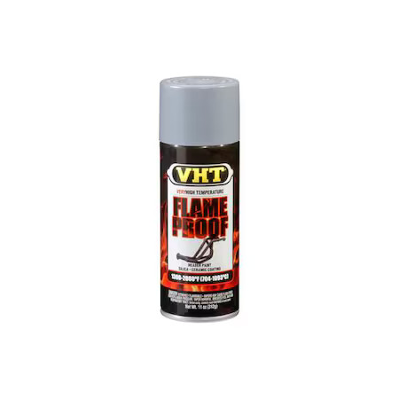 Vht Esp100000 Flameproof Coating, Gray, Flat