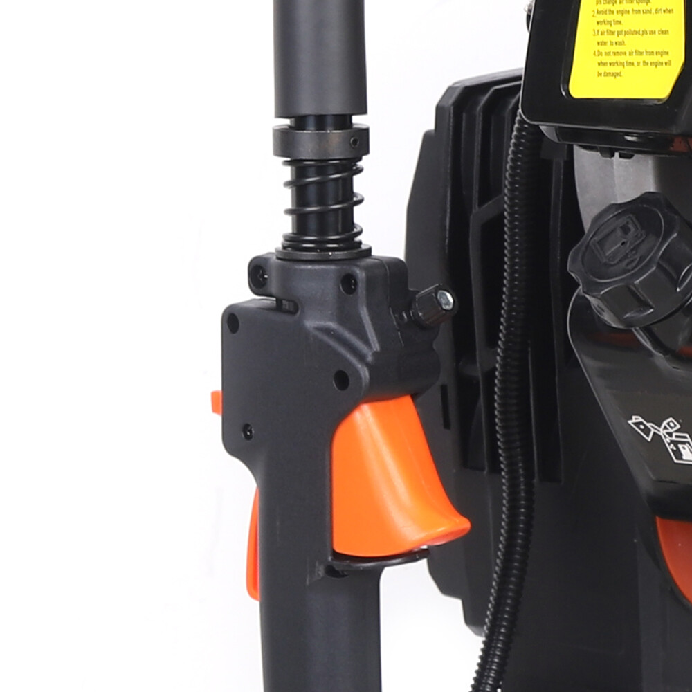 2 Stroke Gas Powered Pile Driver Fence Farm Push Pile T-Post Driver Motor 1900W