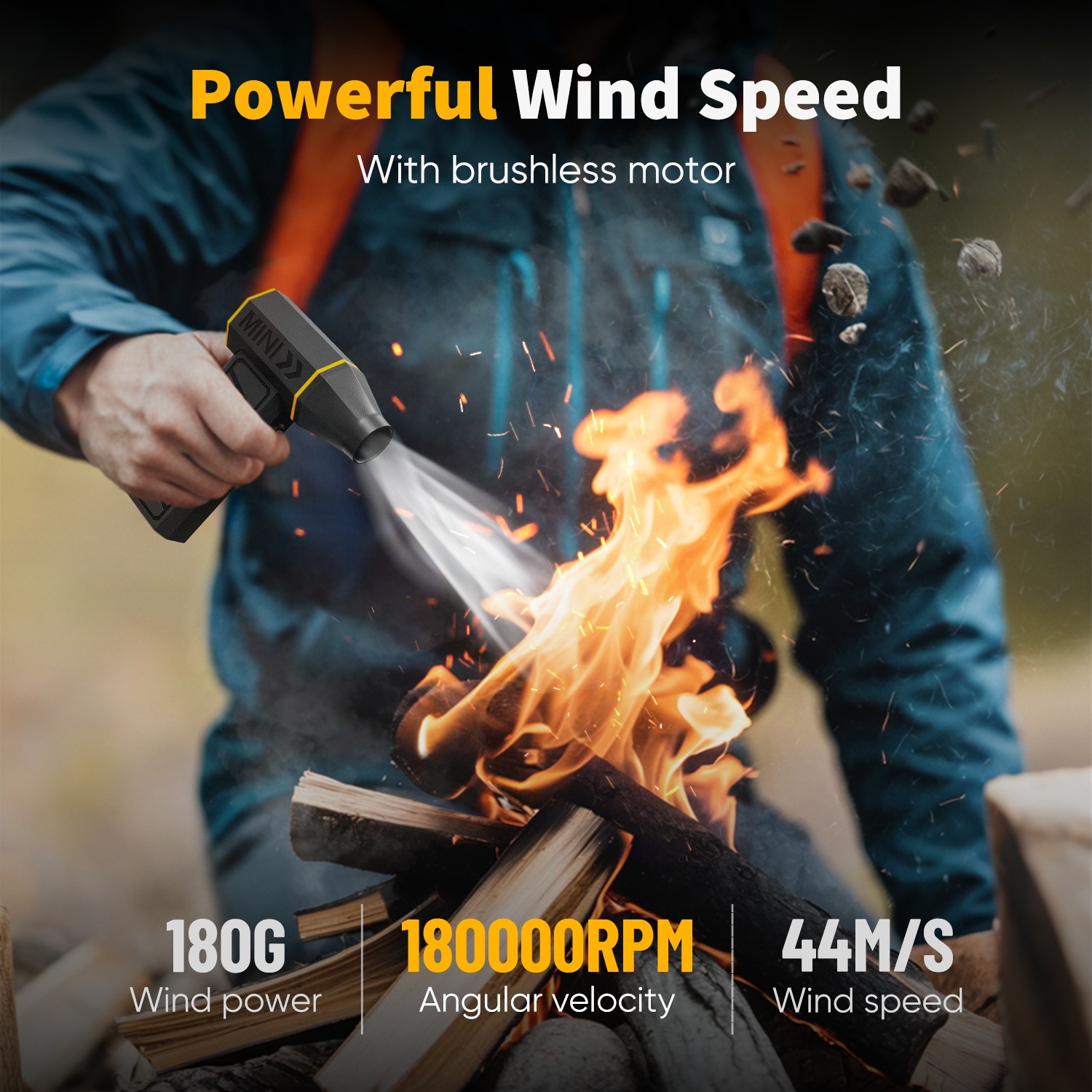 180000RPM Cordless Compressed Air Duster Blower for Computer PC Cleaning Cleaner