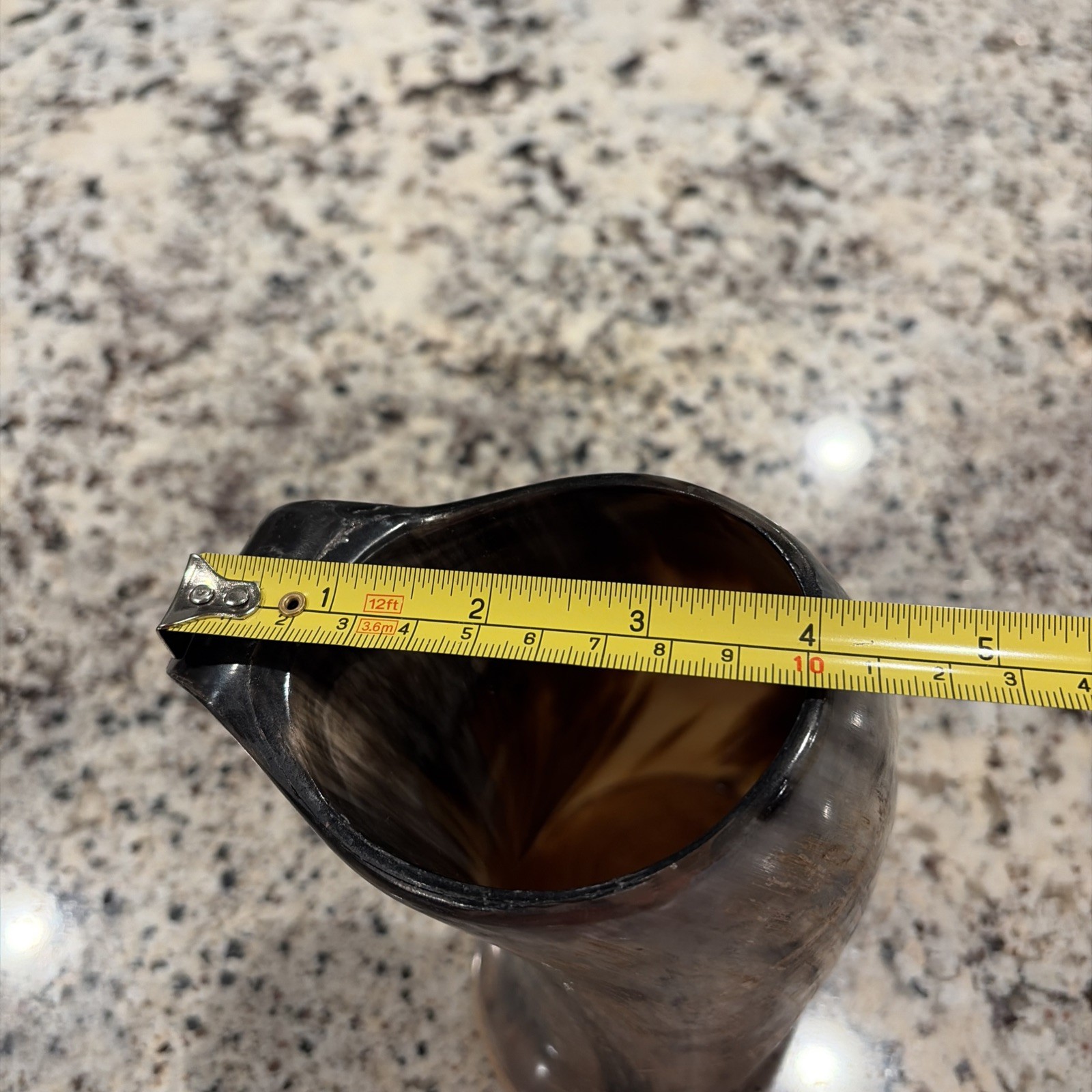 Ale Horn Decorative Drinking Mug Crafted From Natural Horn Material Unique