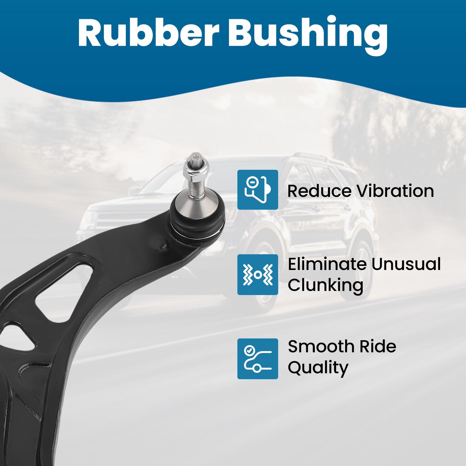 8x Front Lower Control Arms w/ Ball Joints For 2011-2015 2016 2017 Ford Explorer