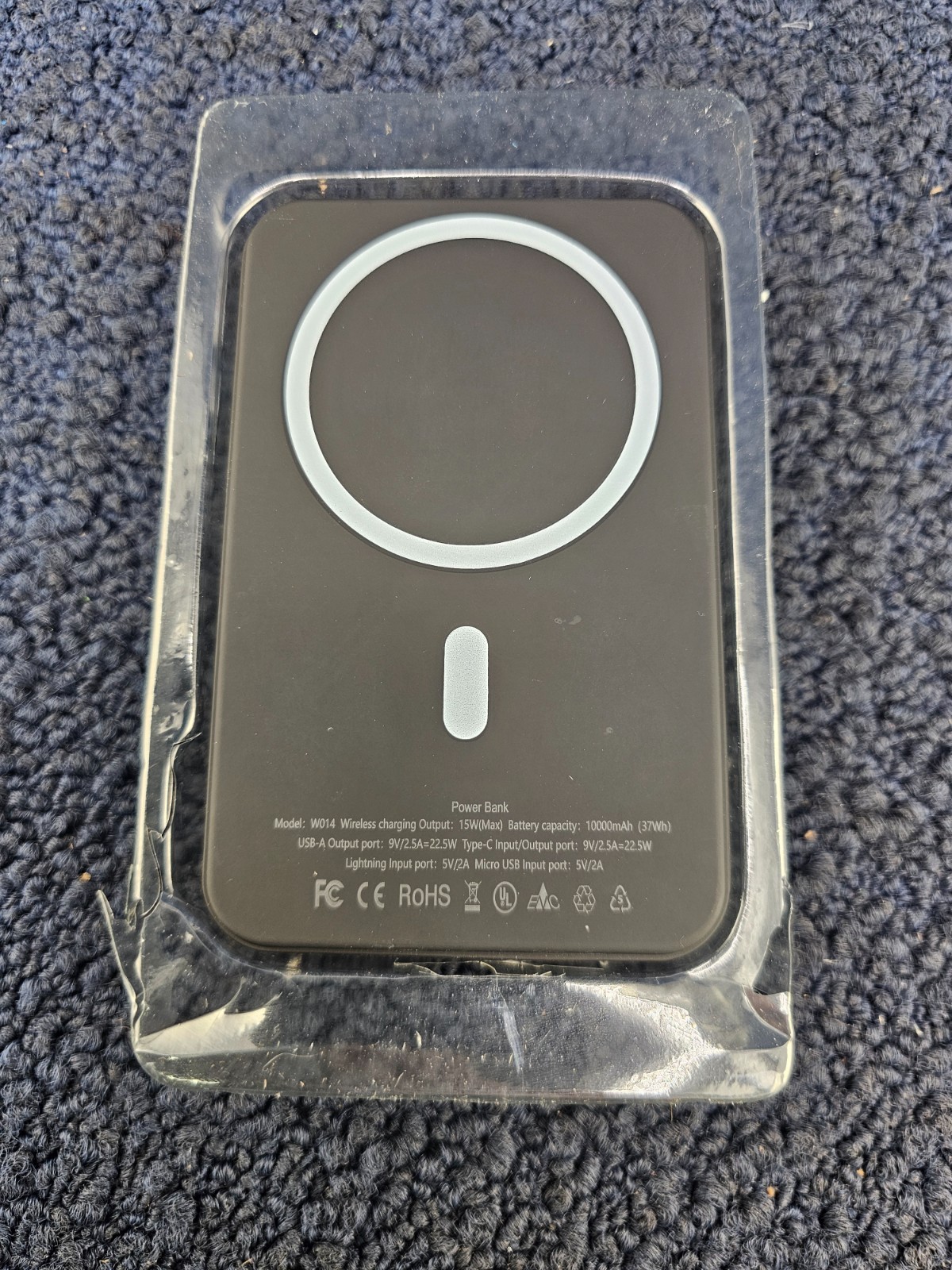 Ultra-thin Mini Power Bank Portable Quick Charge LED Display Super Current Safe