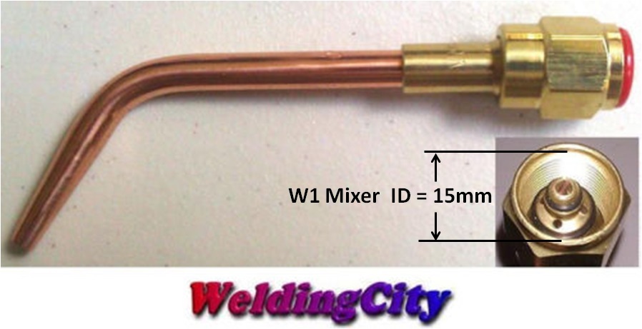 WeldingCity® Acetylene Welding Nozzle Heating Tip 2-W-1 #2 Victor 100 Torch USA