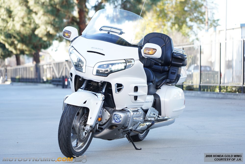 Full LED Projector Head Light + DRL Switchback Signals For Honda Gold Wing 01-17