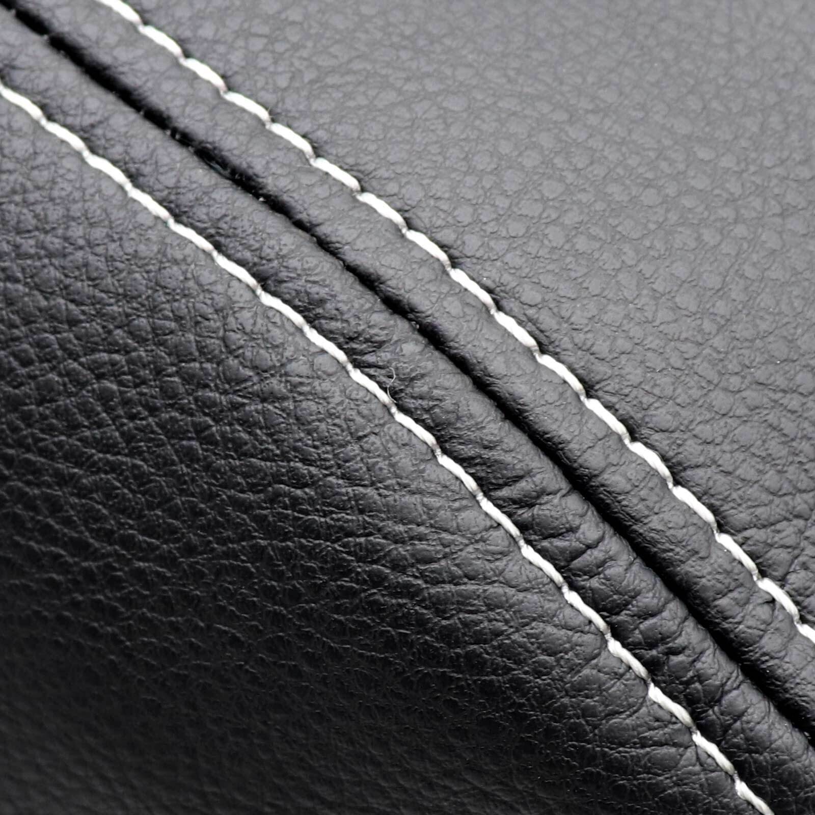 For 2011-2019 Jeep Grand Cherokee Leather Center Console Lid Armrest Cover Black